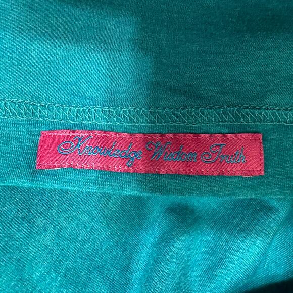 Robert Graham‎ Golf Polo Shirt Men's Medium Classic Fit Teal Blue Short Sleeve - Picture 6 of 8